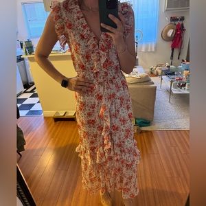 Misa floral maxi dress